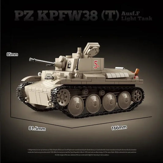 Pzkpfw 38 (t) buildable